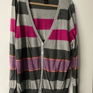 Colorful sweater from lane Bryant